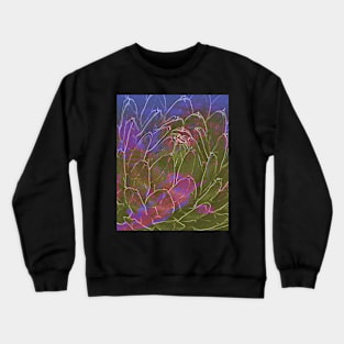 Abstract flower Crewneck Sweatshirt